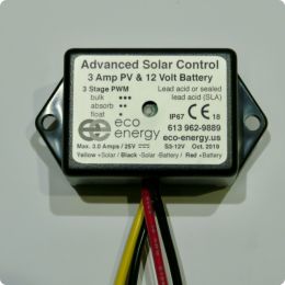 ASC S3-12V solar charge regulator (LED)